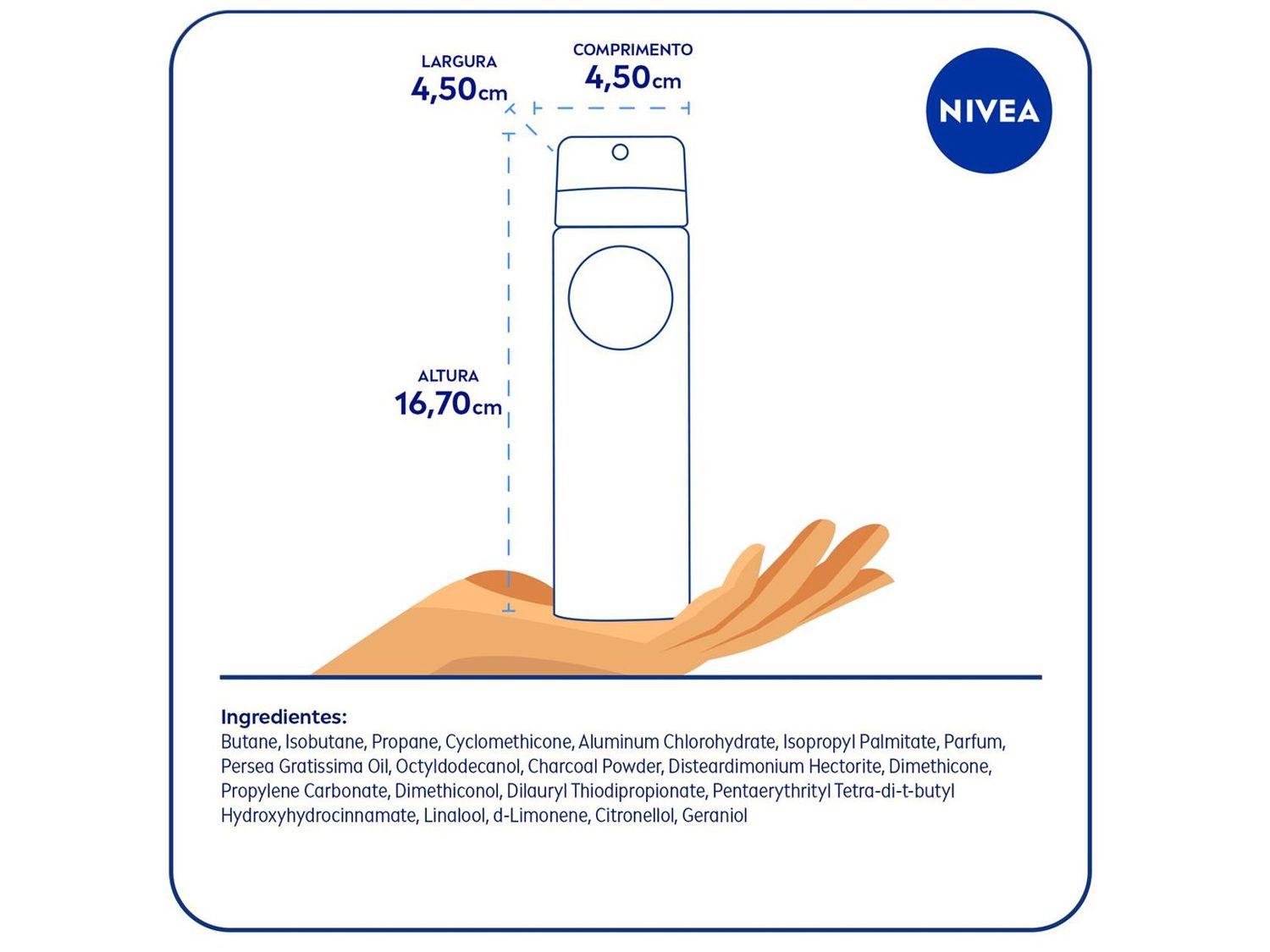 Desodorante Antitranspirante Aerossol Nivea