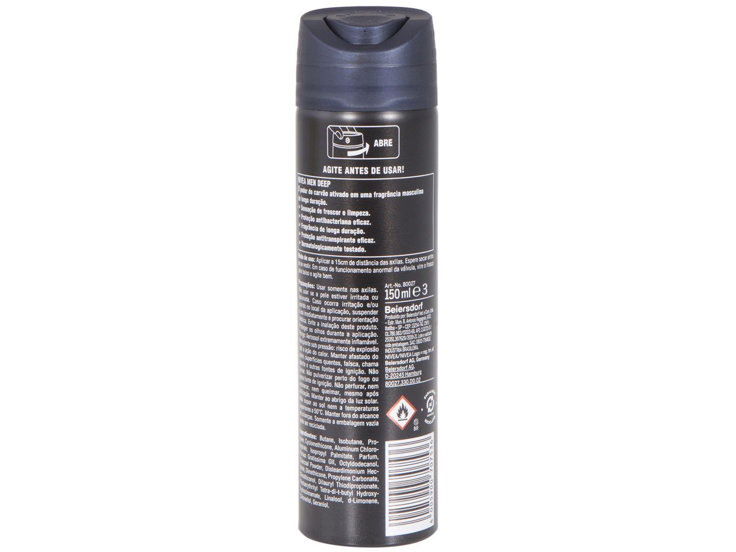 Desodorante Antitranspirante Aerossol Nivea