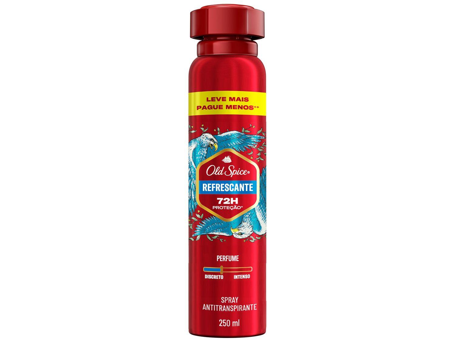 Desodorante Antitranspirante Aerossol Old Spice Refrescante 250ml