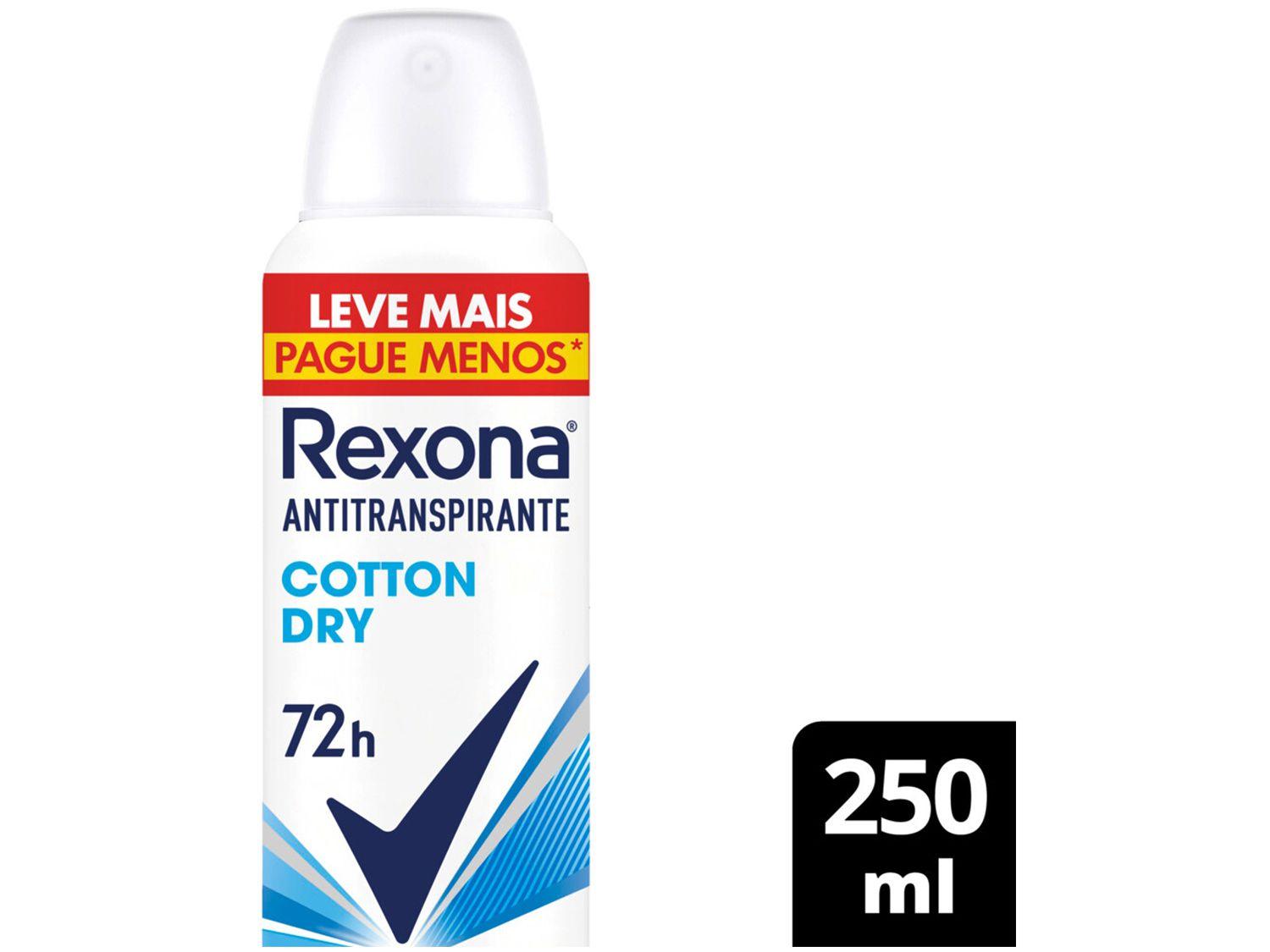 Desodorante Rexona Motion Sense Cotton Dry - Feminino 150ml - (Link de  venda abaixo) 