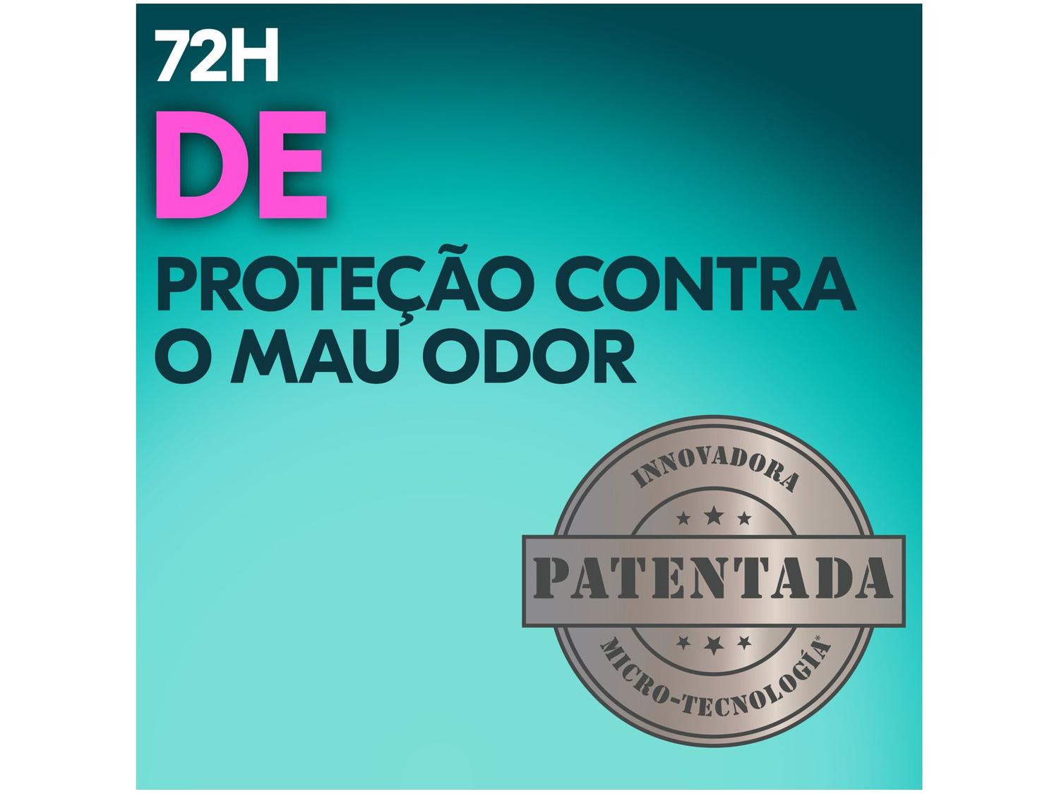 Desodorante Antitranspirante Aerossol Rexona sem Perfume Feminino 72 Horas 150ml