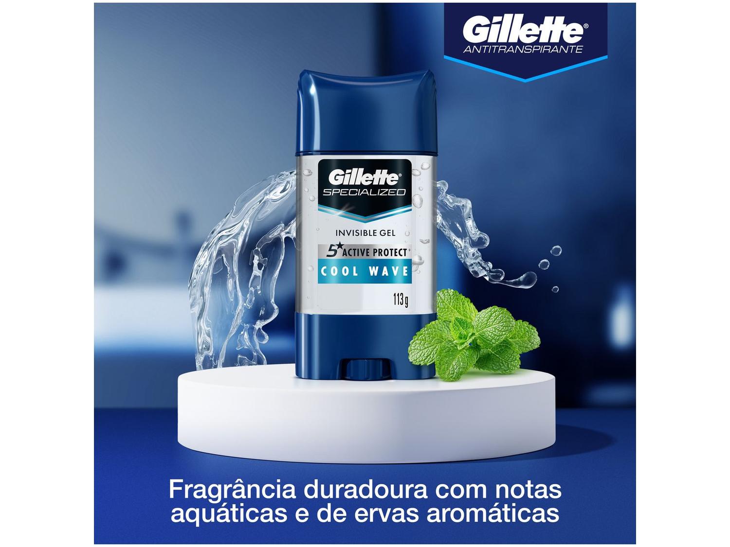 Desodorante Antitranspirante em Gel Gillette