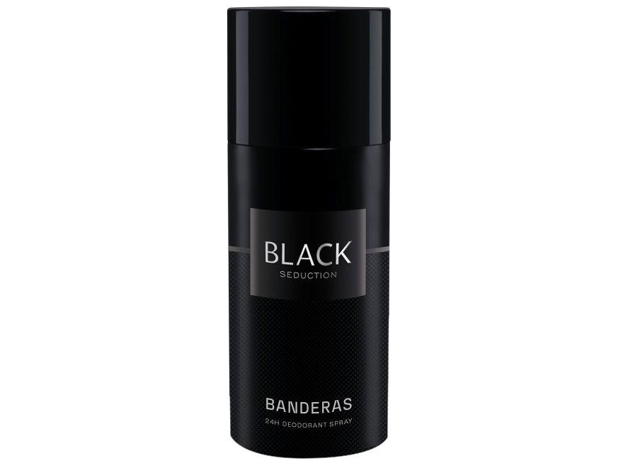 Desodorante Banderas Spray Masculino For Men Black Seduction 150ml