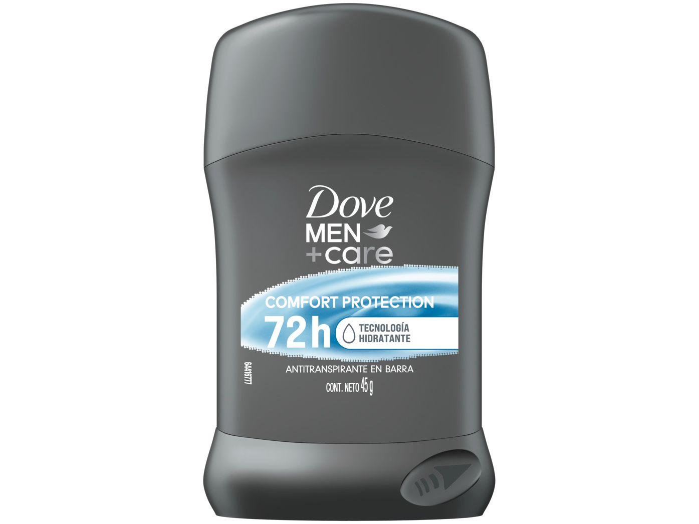 Desodorante em Barra Antitranspirante Dove Men+Care Cuidado Total 48 Horas 45g