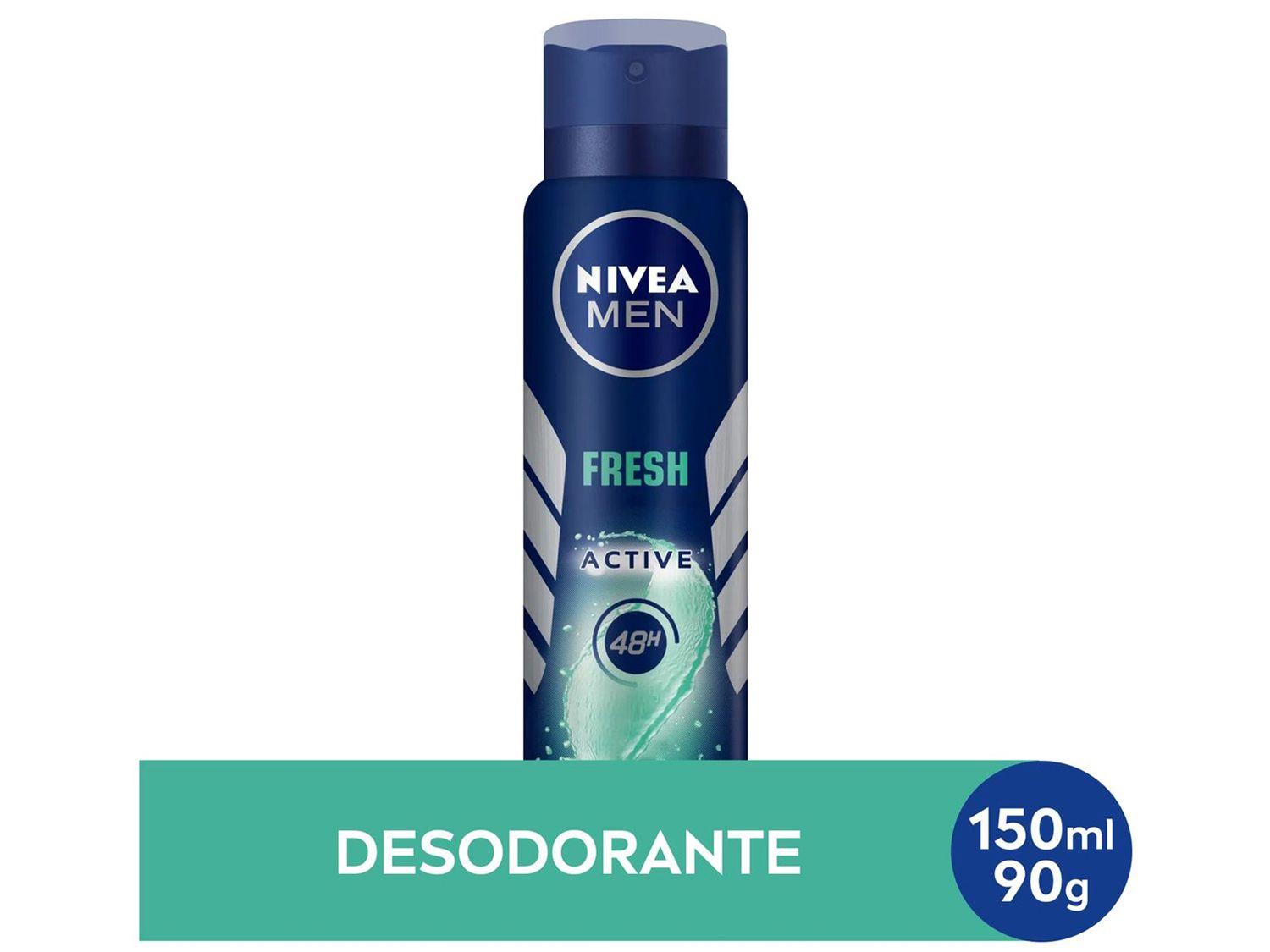 Desodorante Nivea Men Fresh Active Aerossol