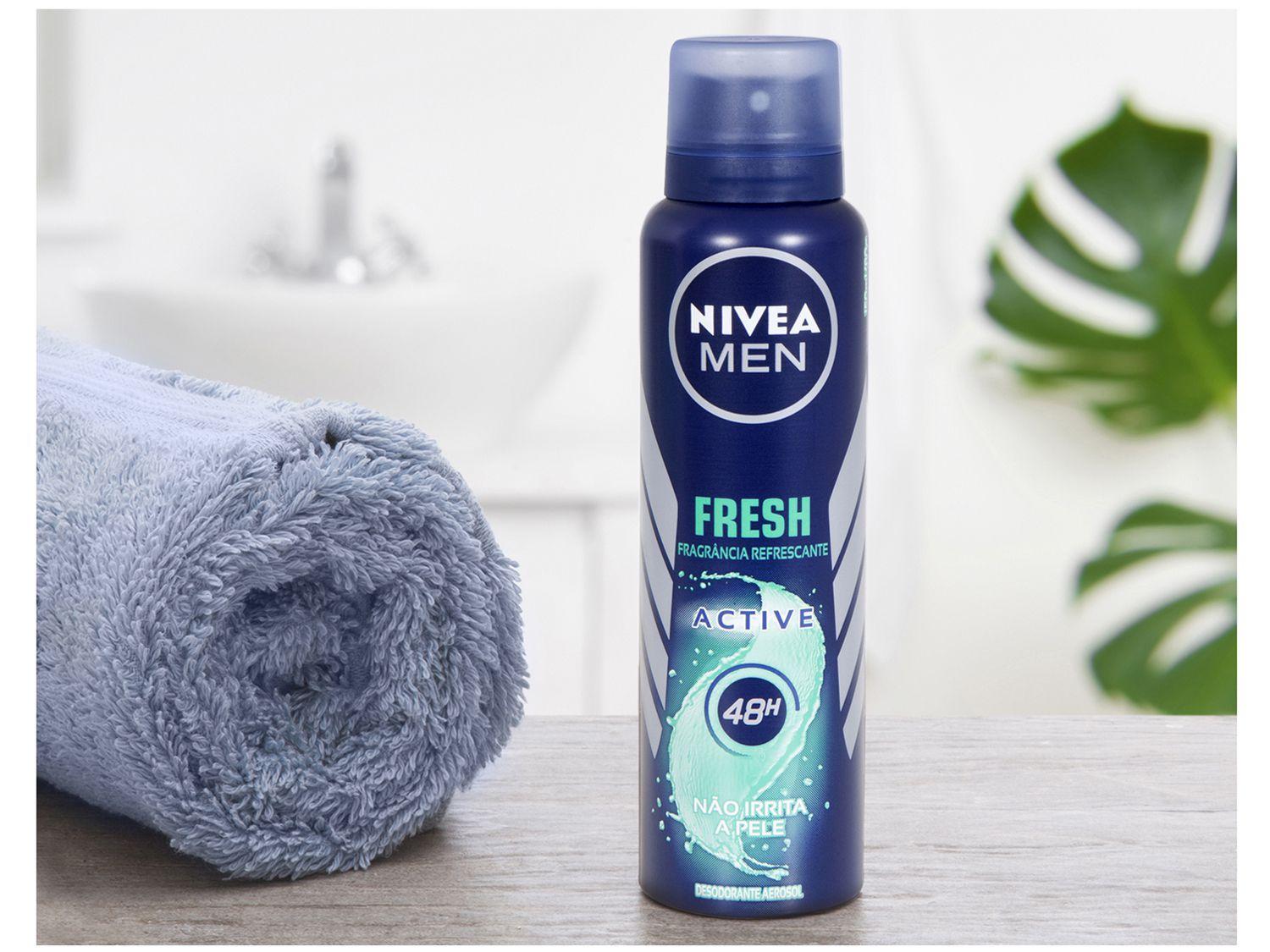 Desodorante Nivea Men Fresh Active Aerossol