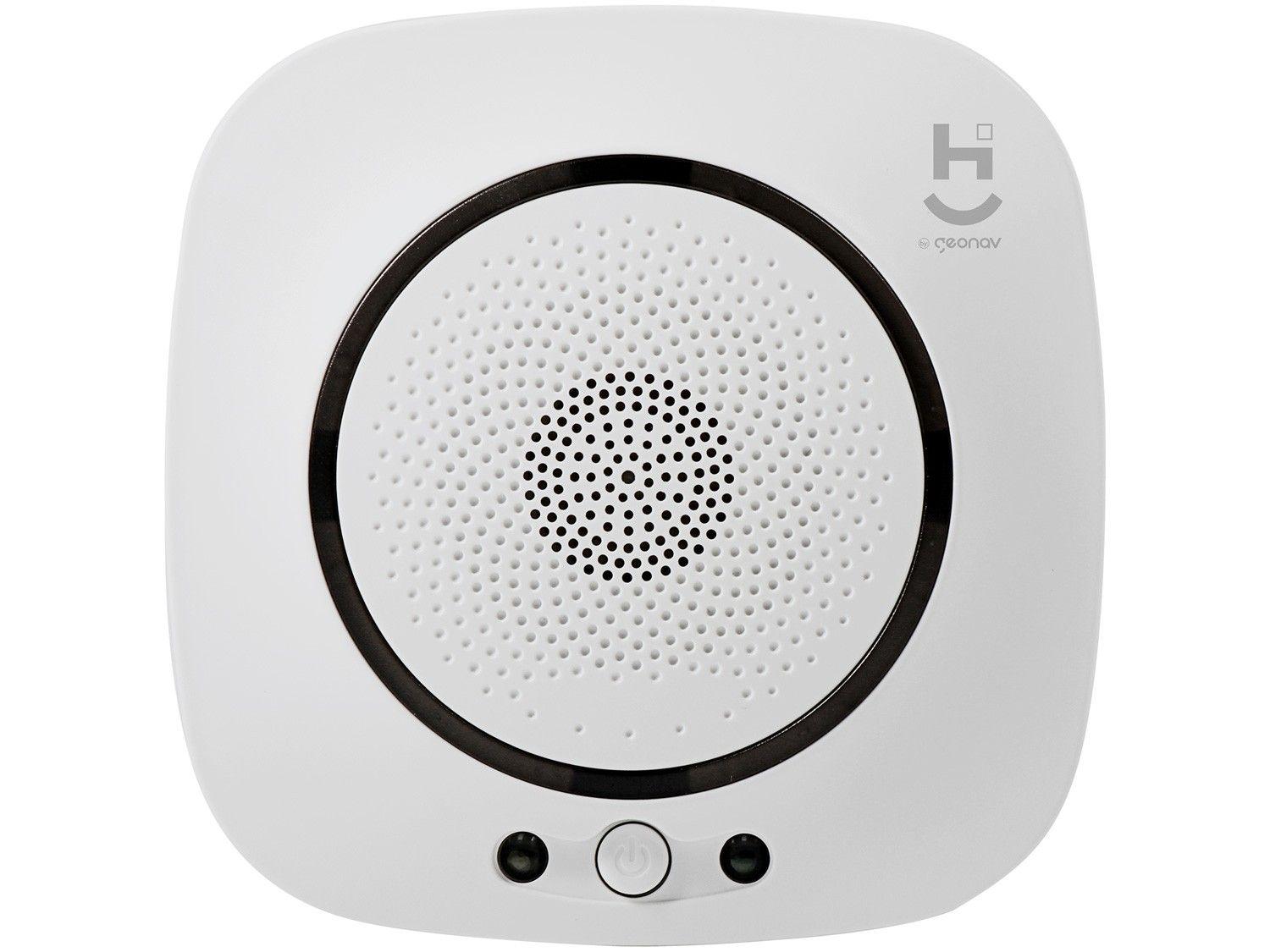 Detector de Gás Monóxido de Carbono Inteligente com Alexa e Google Assistant Geonav HISSCO
