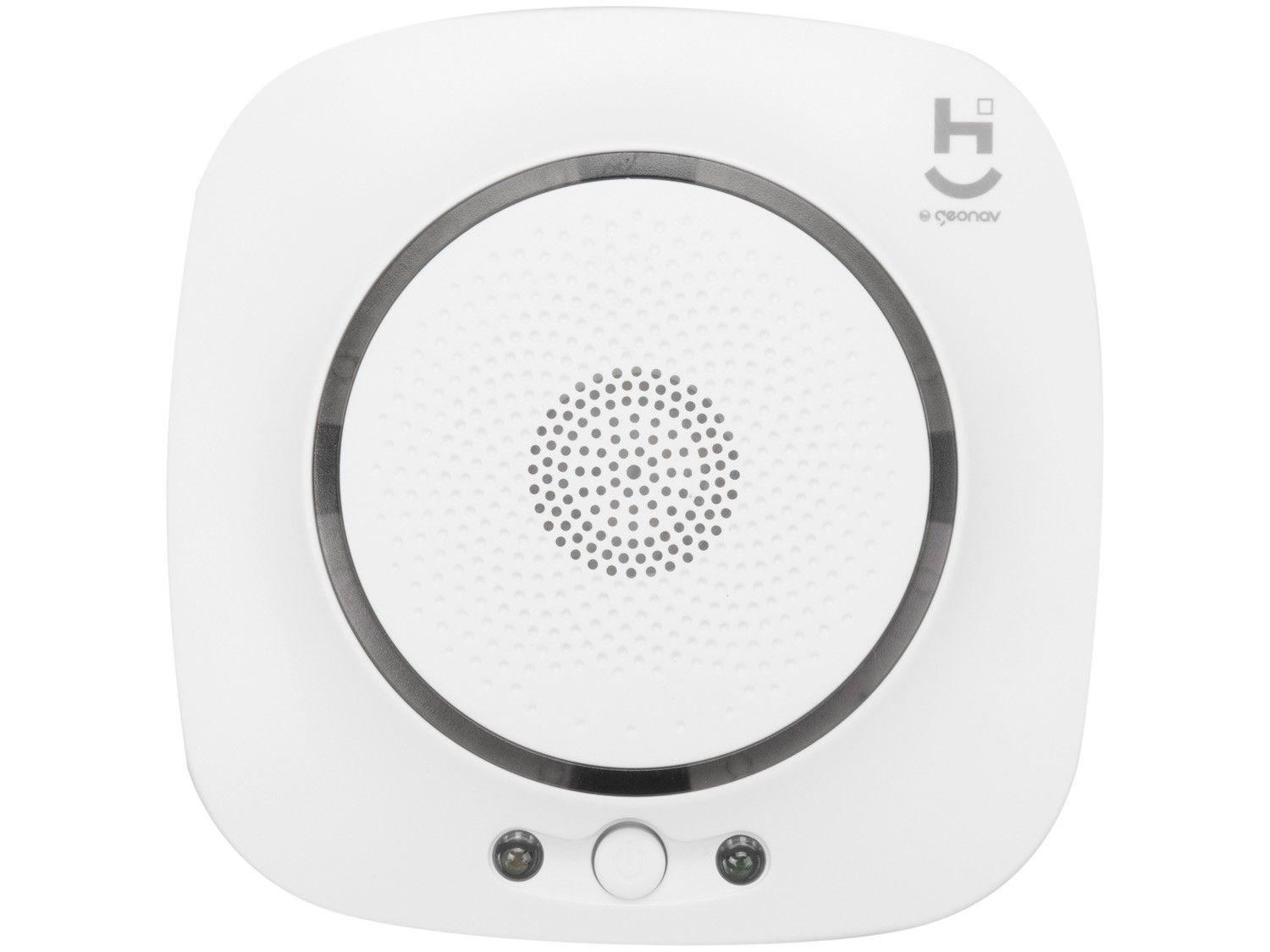 Detector de Gás Natural e GLP Inteligente Geonav compatível com Alexa e Google Assistant HISSGL