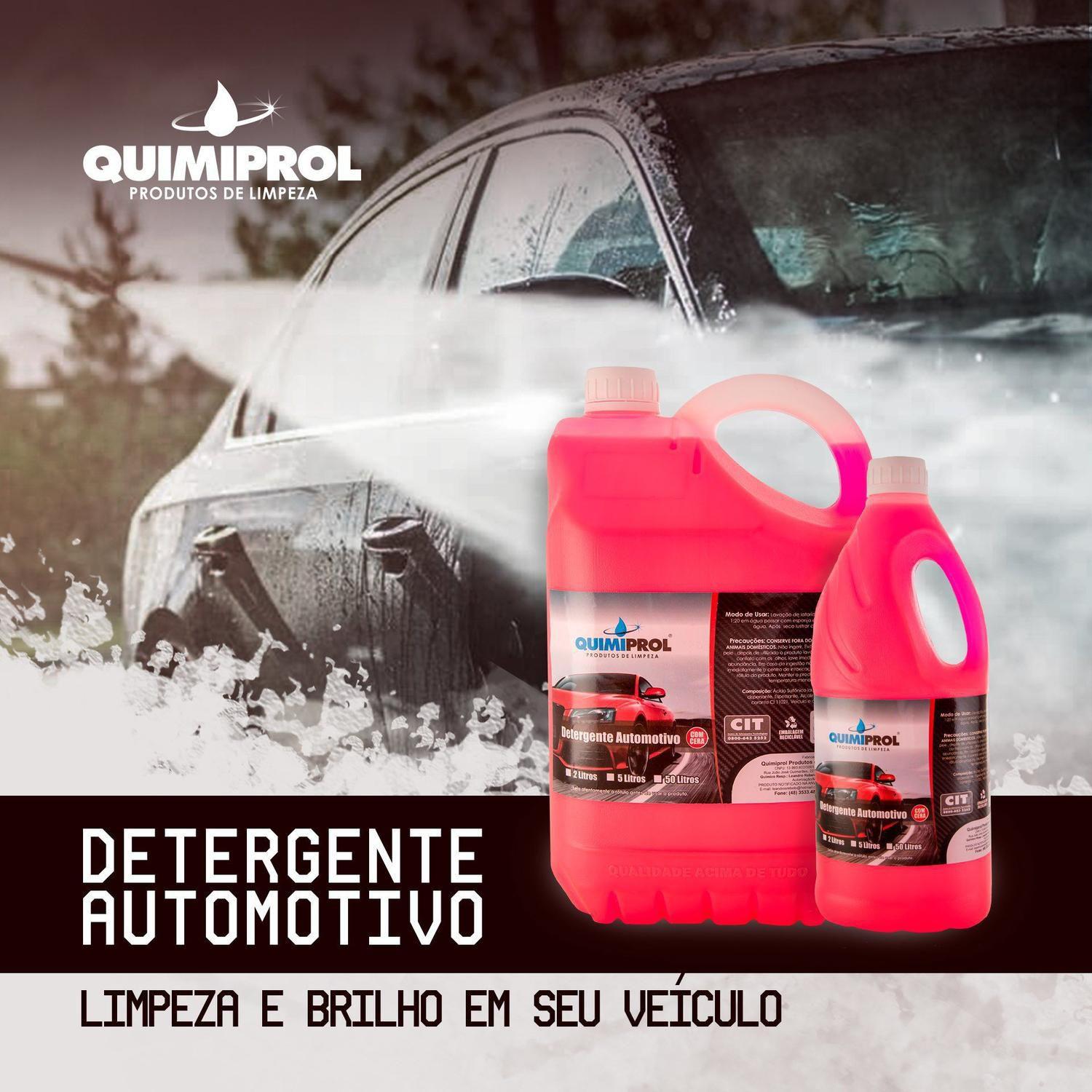 Detergente Automotivo Com Cera - 5L - Quimiprol - Shampoo