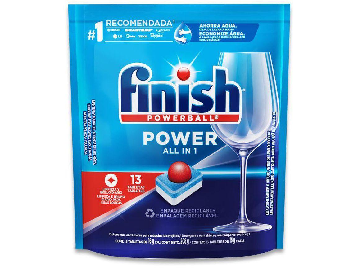 Detergente em Tabletes para Lava-louças Finish 