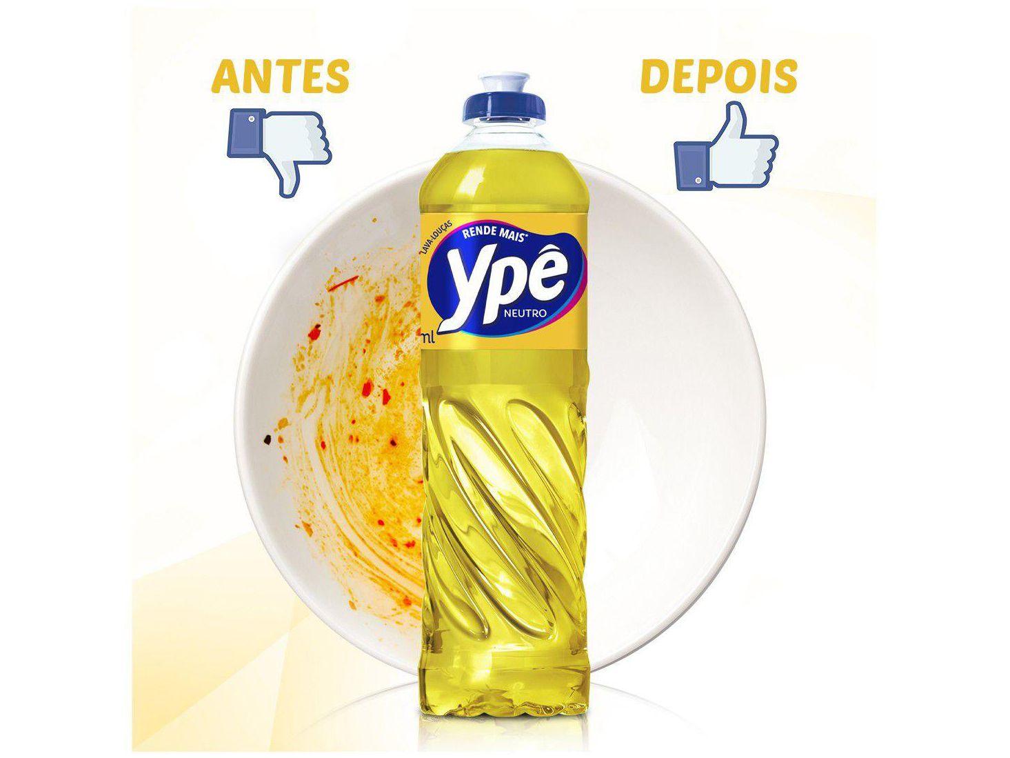 Detergente Líquido Lava-Louças Ypê Neutro