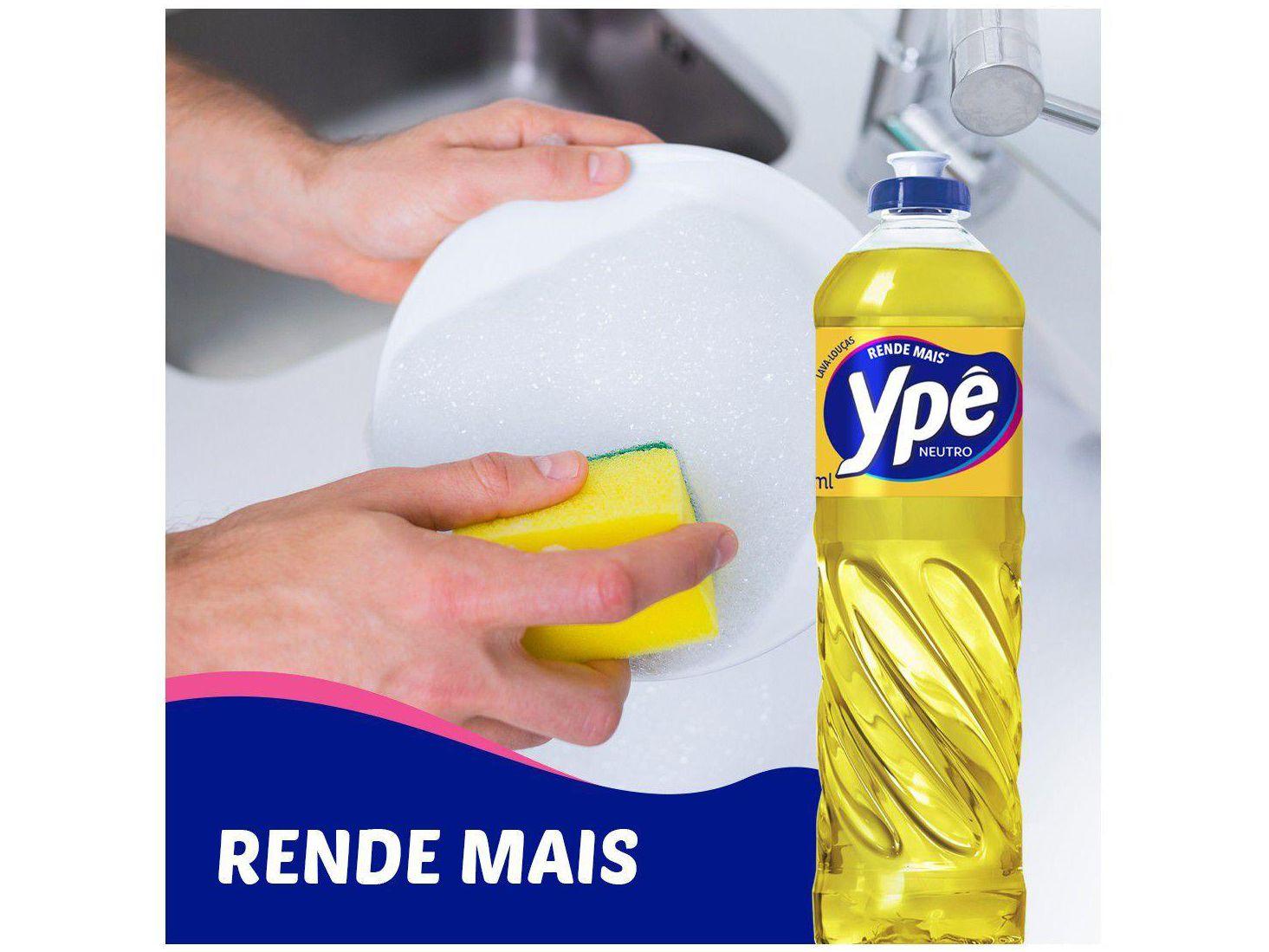 Detergente Líquido Lava-Louças Ypê Neutro