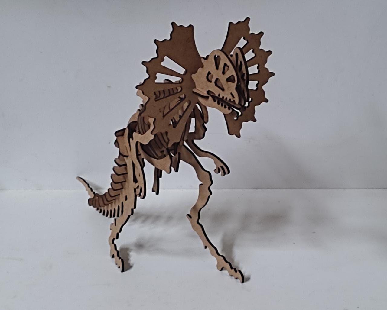 Quebra-Cabeça 3D, DINOSSAURO TIRANOSSAURO REX 28 peças em MDF -  DINOBRINQUE # Todos os Modelos de Quebra-Cabeça 3D Dinobrinque