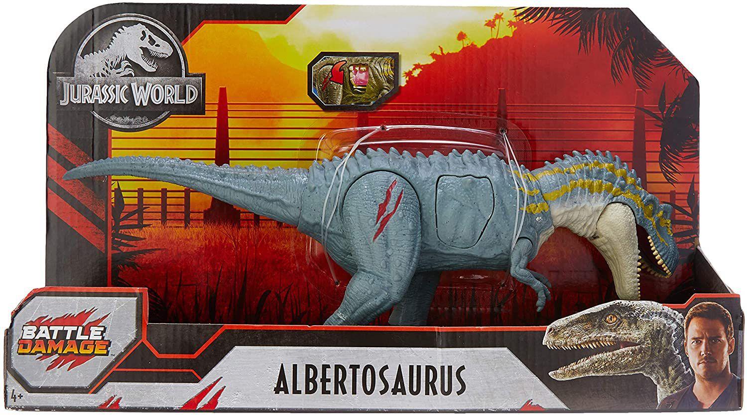 mattel jurassic world albertosaurus
