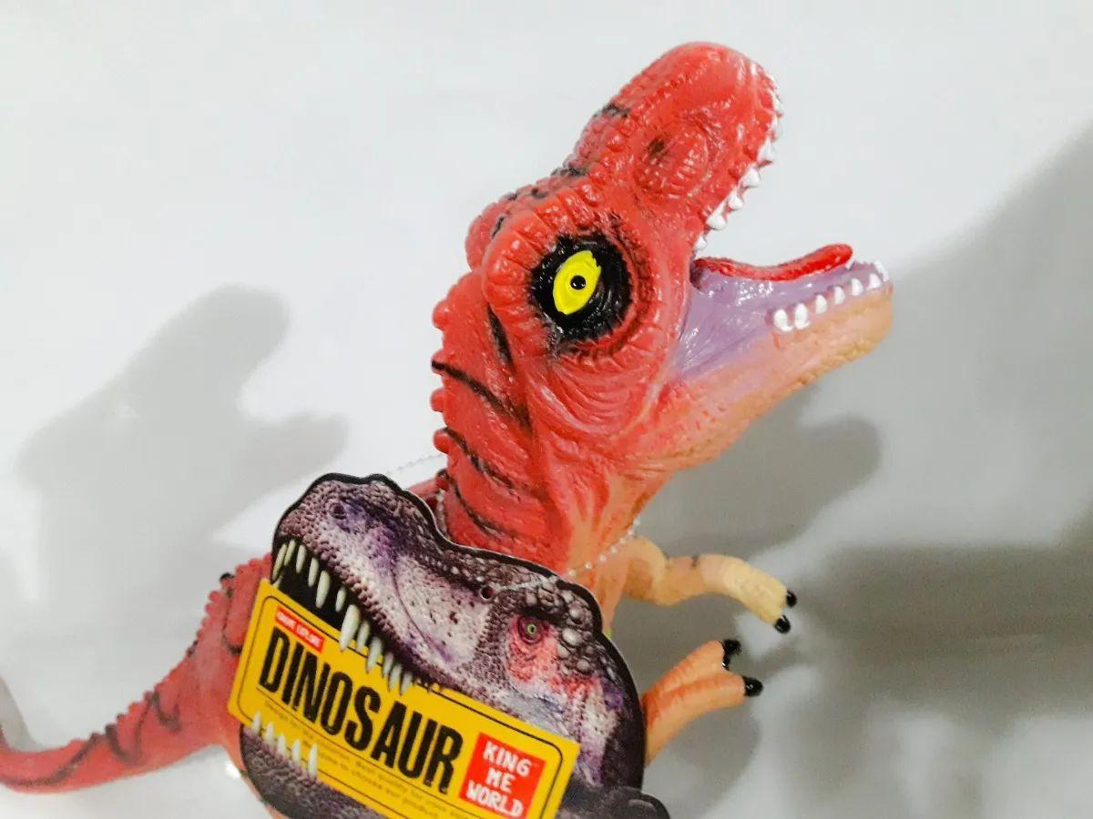 Dinossauro de Borracha T-rex Super Grande Com Som - toys - Bonecos ...