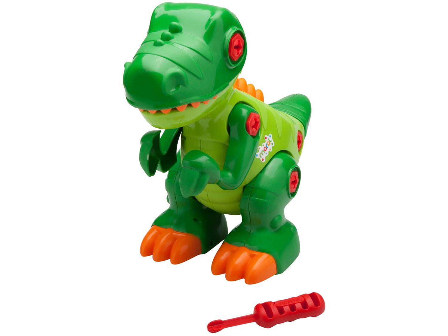 Dinossauro de Brinquedo Emite Som T-Rex