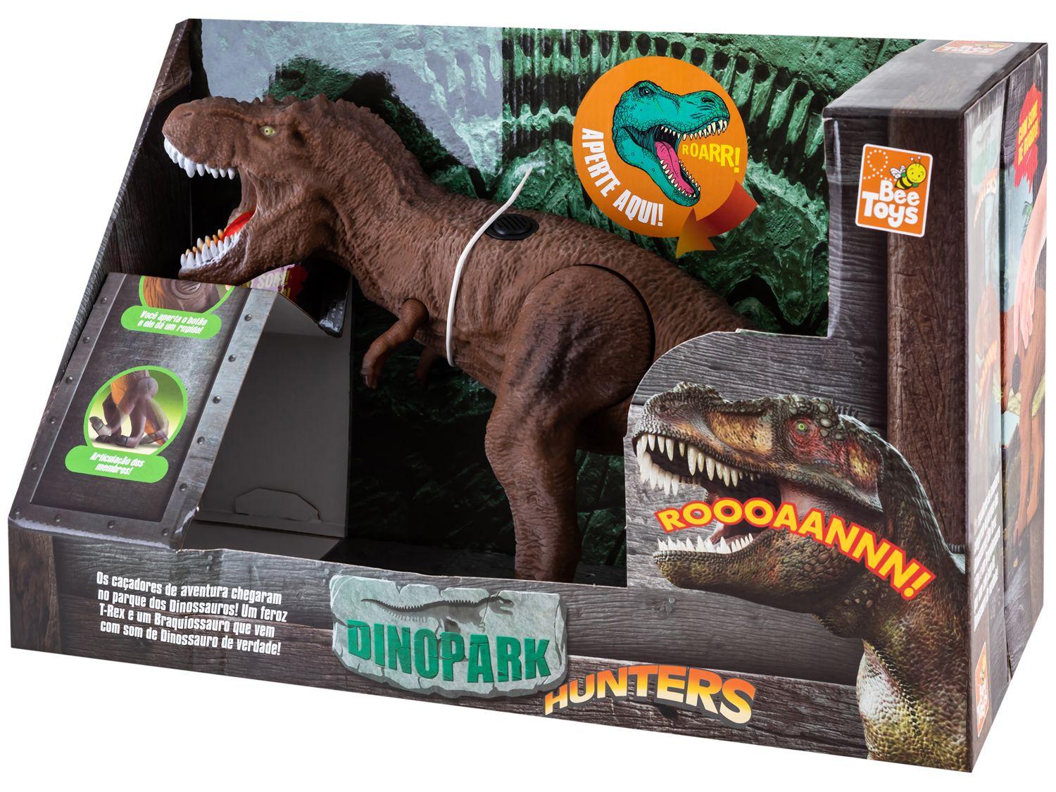 Dinossauro Dinopark Hunters Rex 28,5cm