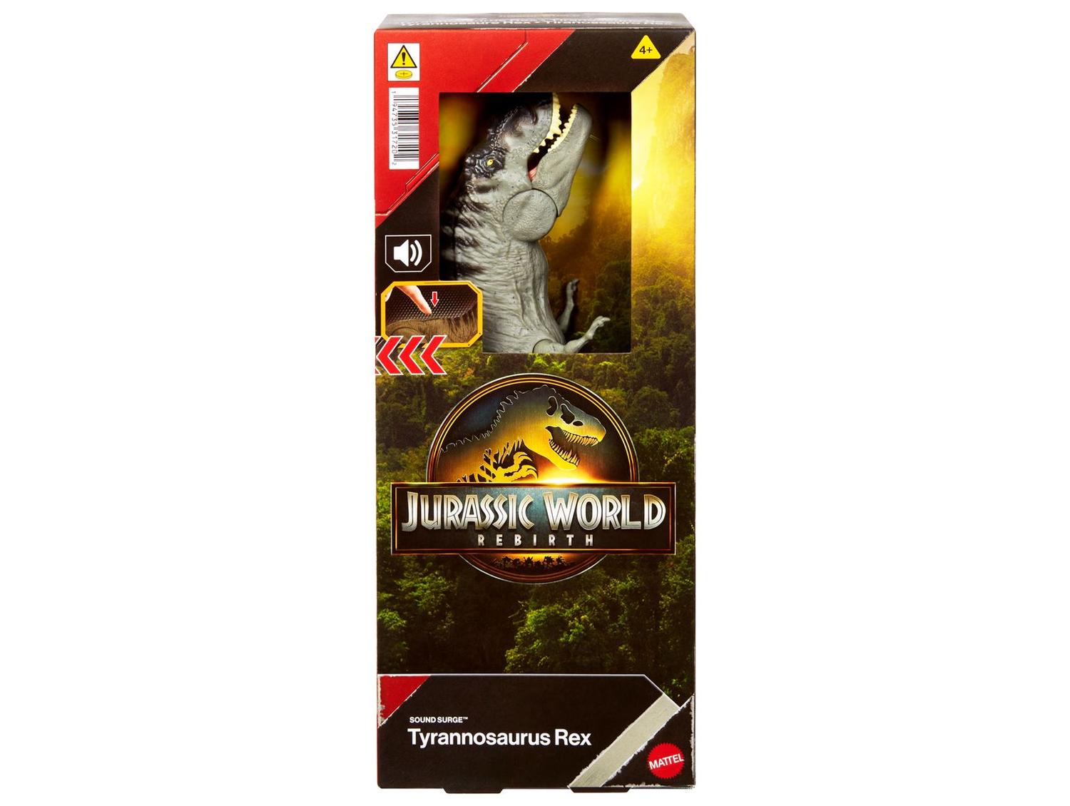 Dinossauro Jurassic World Rebirth Sound Surge