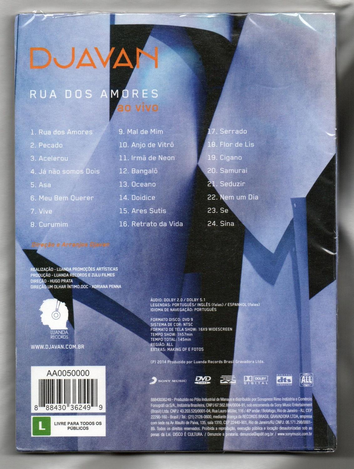 Rua Dos Amores Ao Vivo / [DVD]