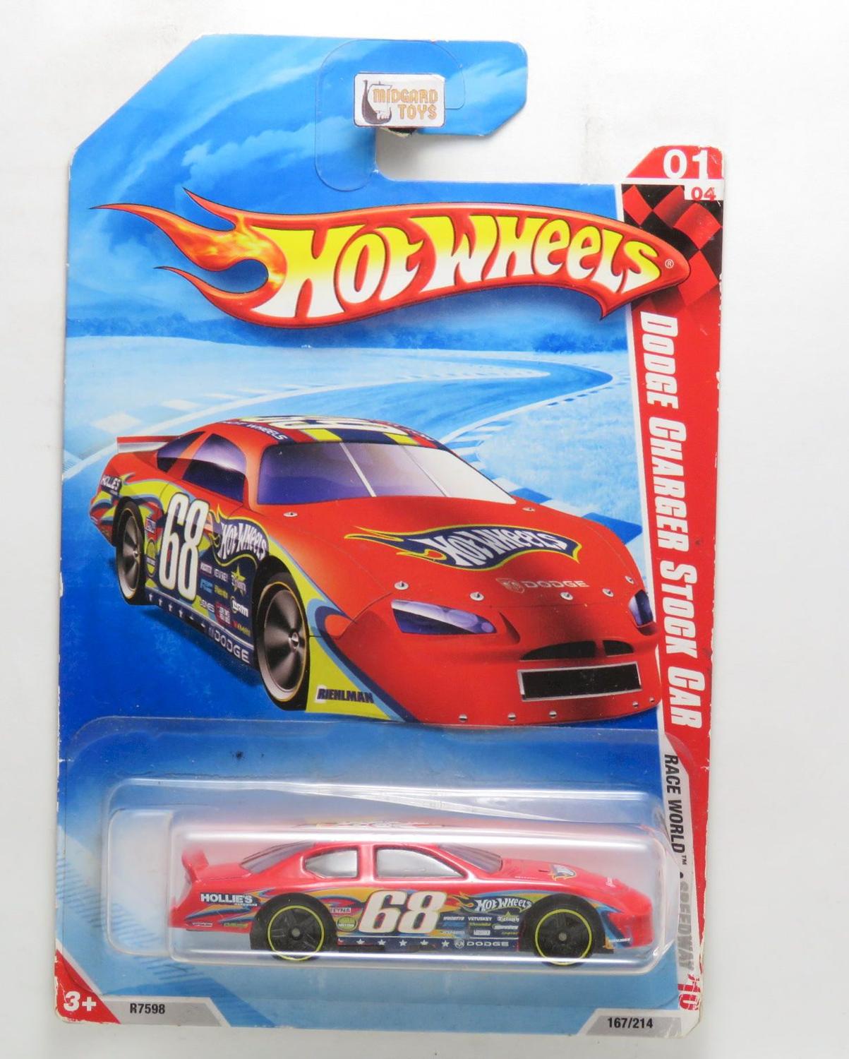 Dodge Charger Stock Car 167 - 1/64 - Hot Wheels 2010 - Carrinho de  Brinquedo - Magazine Luiza