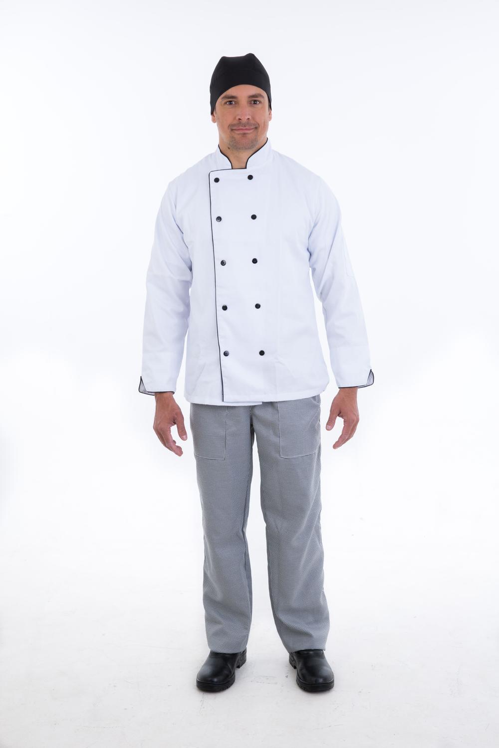 calça de chef de cozinha feminina