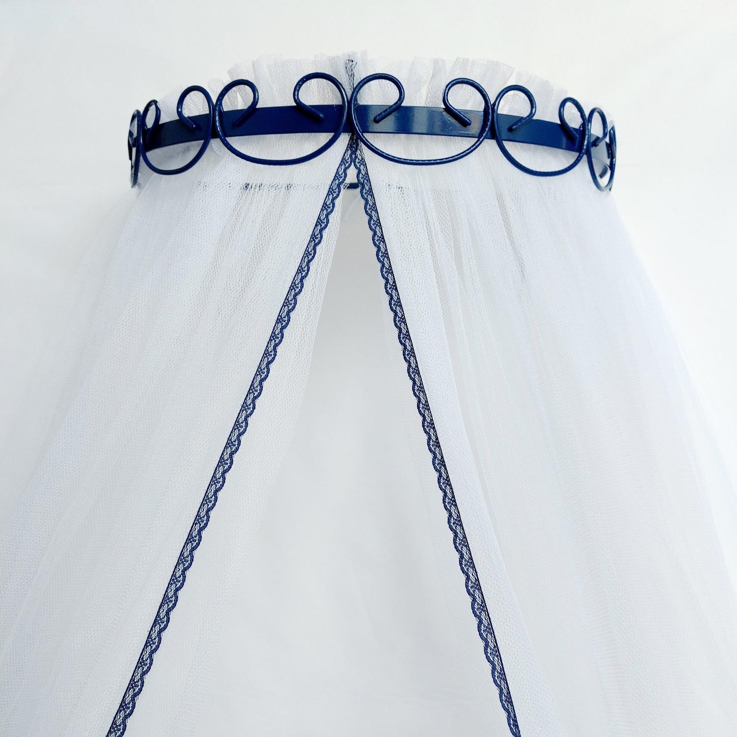 Mosquiteiro azul marinho Clearance