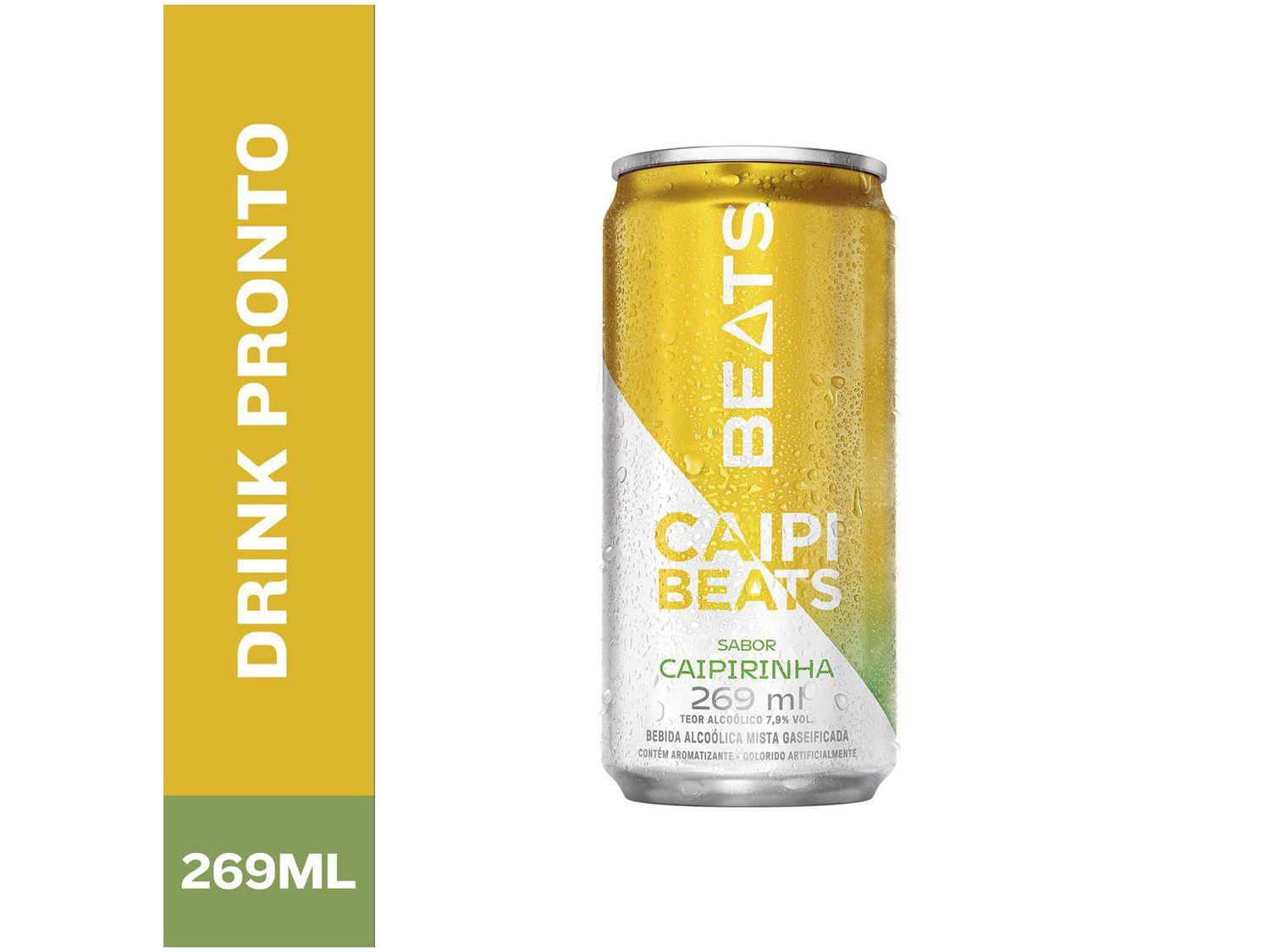 Drink Pronto Beats Caipirinha Lata 269ml 8 Unidades