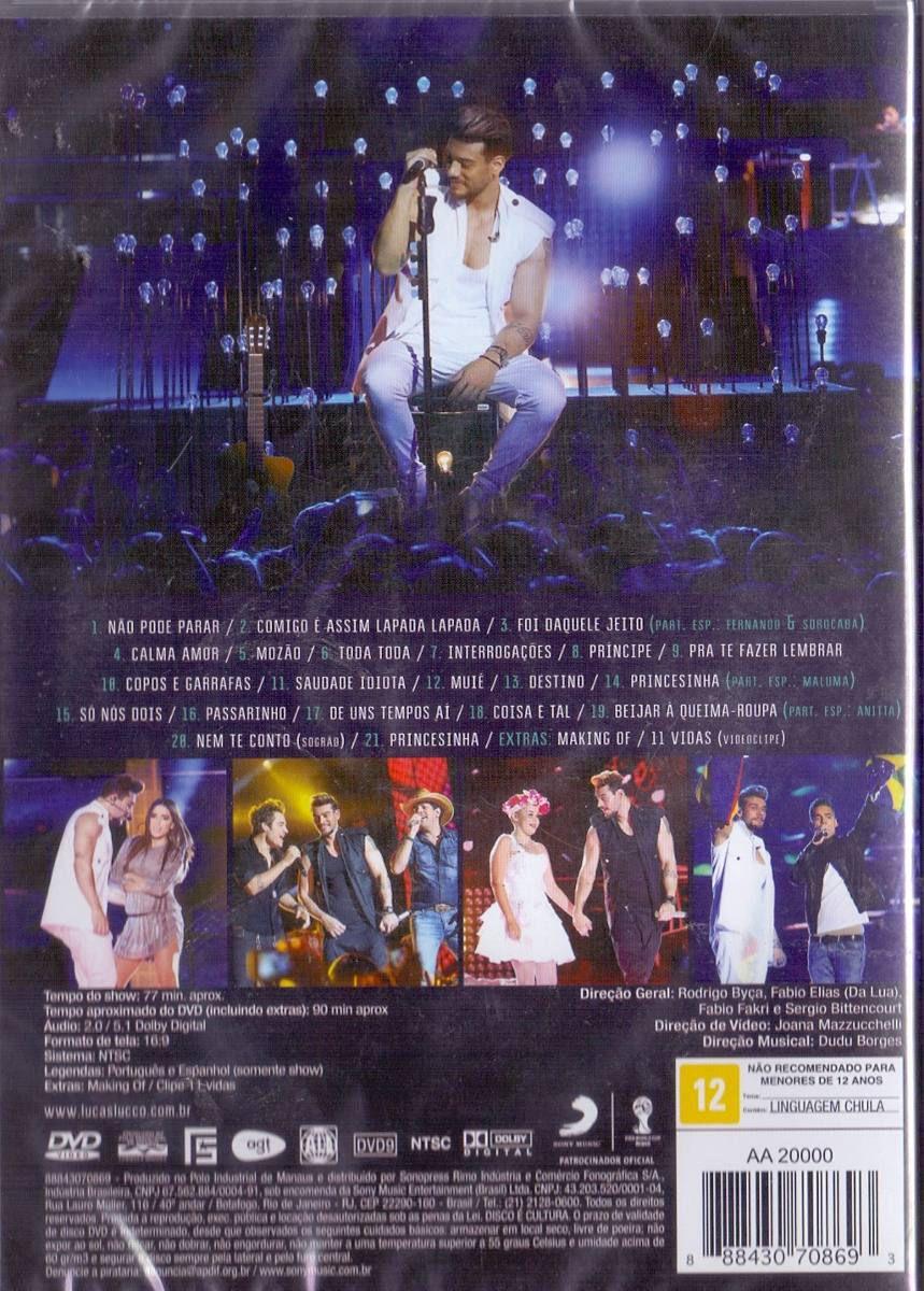 Dvd Lucas Lucco - O Destino Ao Vivo Em Patrocínio - SONY
