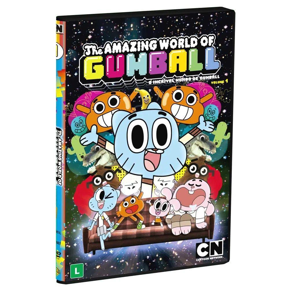 DVD O Incrível Mundo De Gumball Vol 1 - WARNER - Outros Música e Shows -  Magazine Luiza