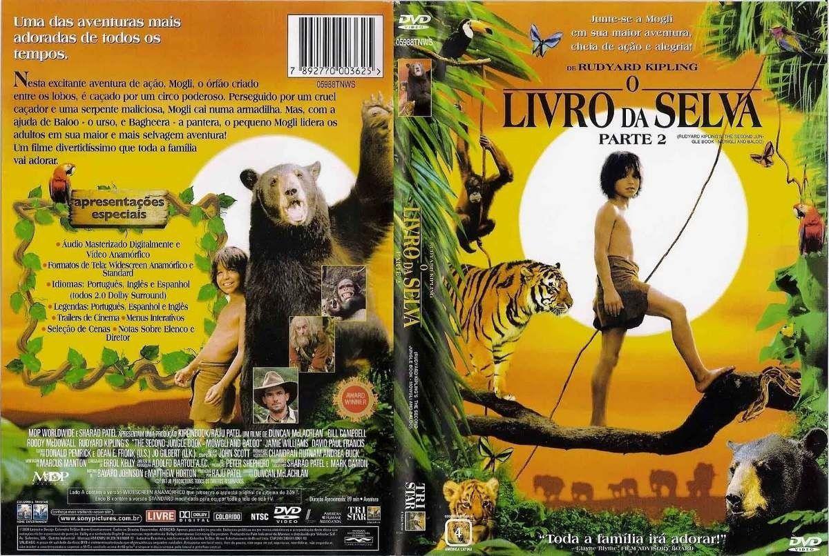 Dvd O Livro Da Selva Parte 2 - De Rudyard Kipling - columbia - Filmes de  Ação e Aventura - Magazine Luiza