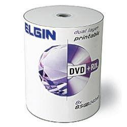 Dvd+r Dl Elgin 8.5Gb Dual Layer Printable Umedisc 100 Unidades - DVD ...