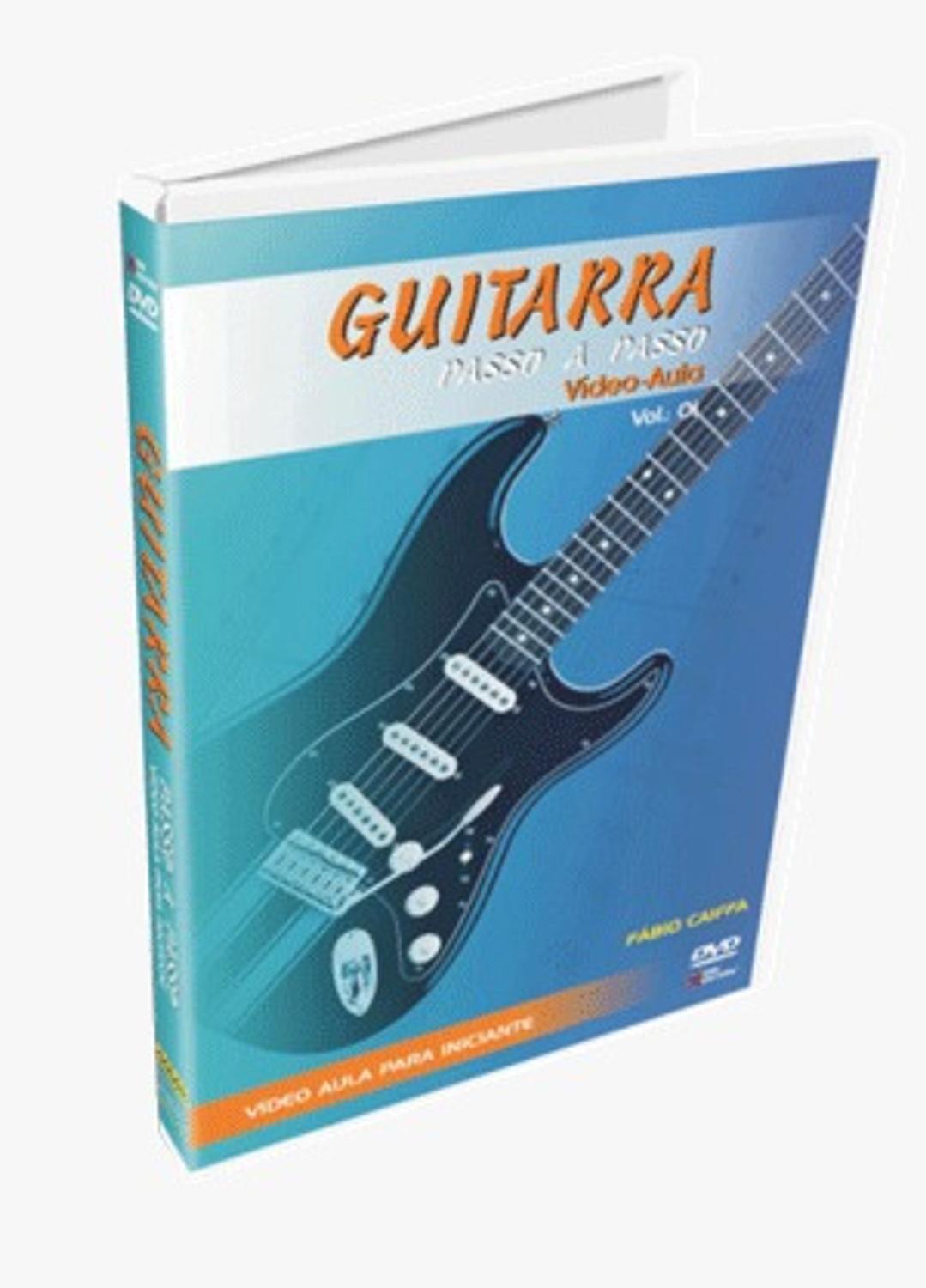 Cater North America Hubert Hudson DVD video aula passo a passo Guitarra VOl 1 - EME editora - DVD Vídeo Aula  / Cursos - Magazine Luiza