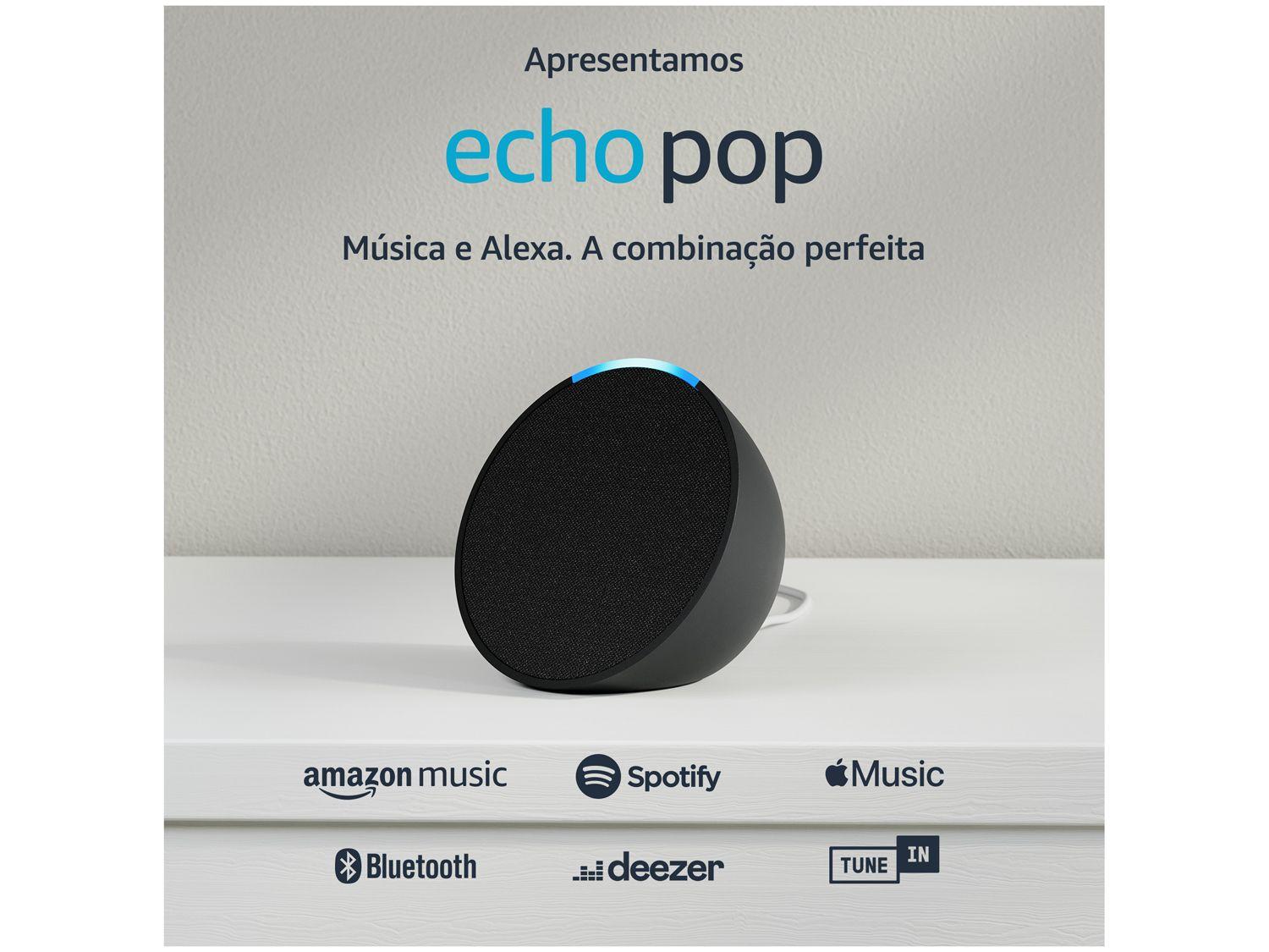 Echo Pop Compacto Smart Speaker com Alexa