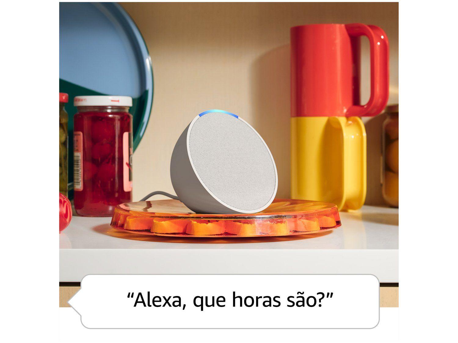 Echo Pop Smart Speaker Compacto com Alexa