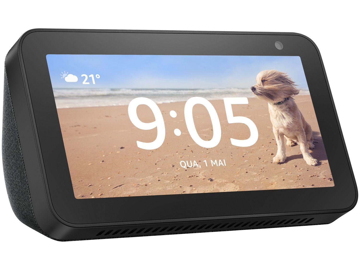 Echo Show 5 1ª Geração Smart Speaker com Alexa - Amazon - Smart Display -  Magazine Luiza