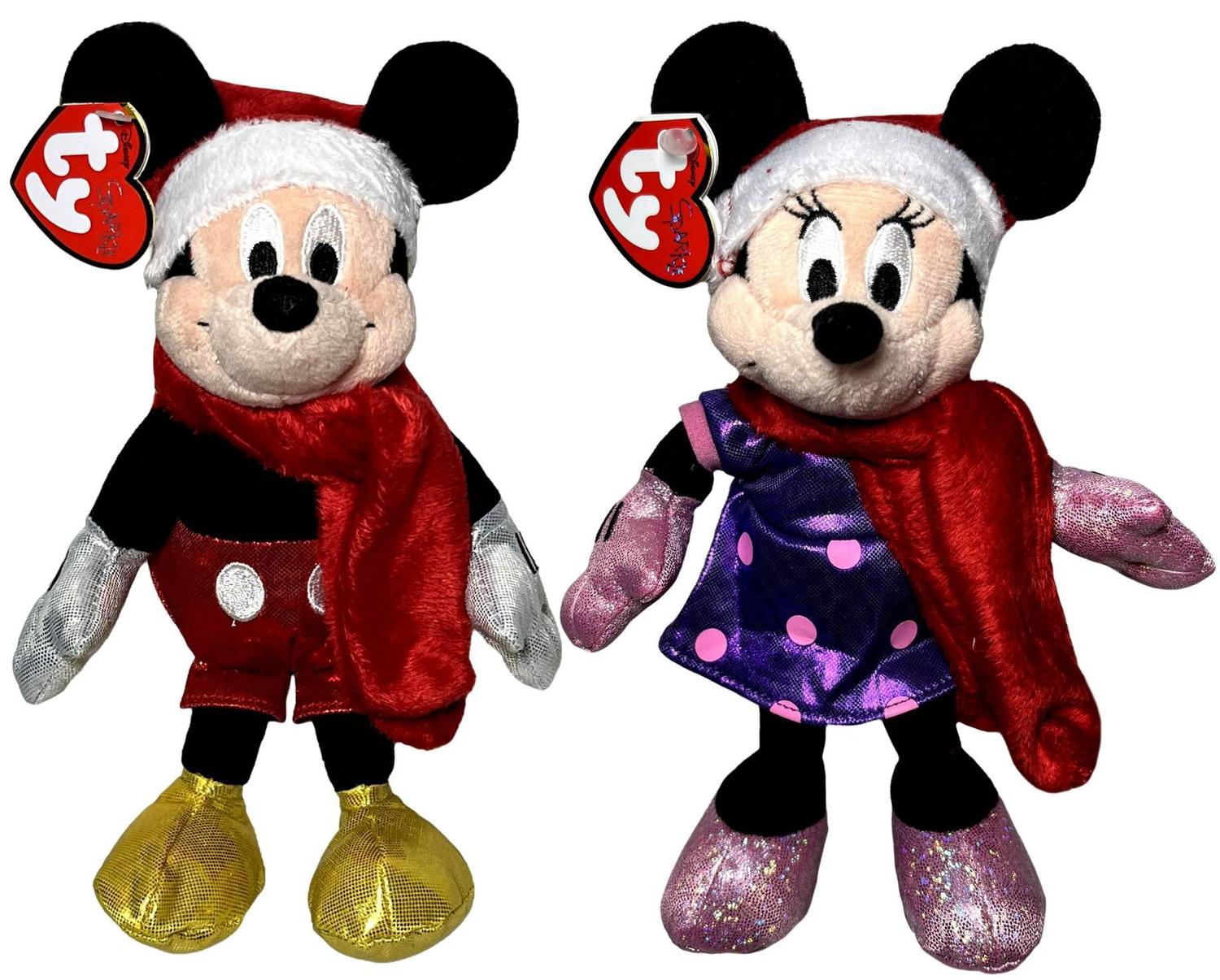 Edição Especial De Natal Disney - Kit Casal Bonecos De Pelúcia Pequenos -  Decoração Natalina - Dtc : Mickey Mouse + Minnie Mouse - Pelúcia - Magazine  Luiza