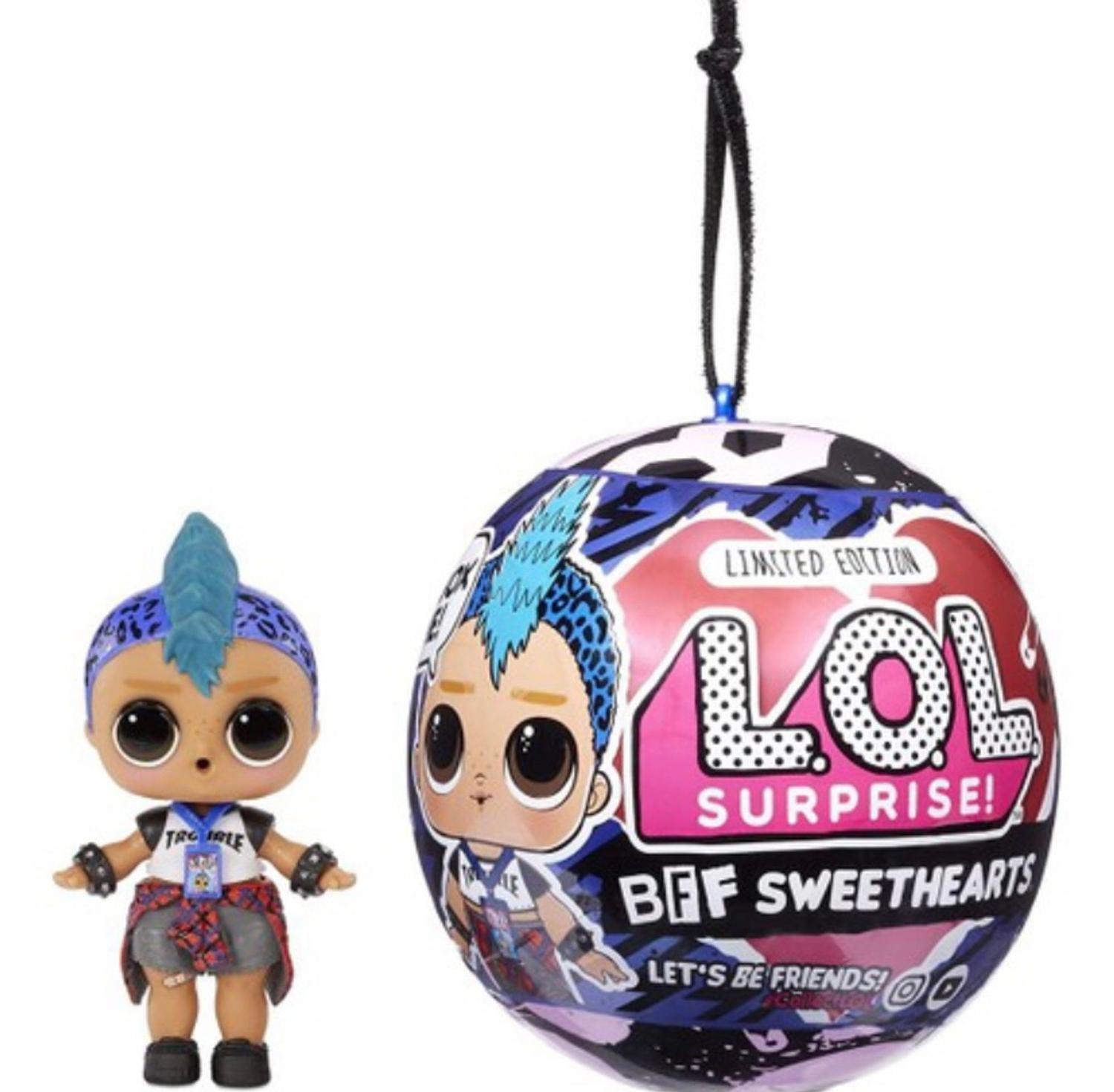 EDIÇÃO ESPECIAL** LOL Surprise BFF Sweethearts Punk Boy Doll EDIÇÃO ESPECIAL** LOL Surprise BFF Sweethearts Punk Boy Doll