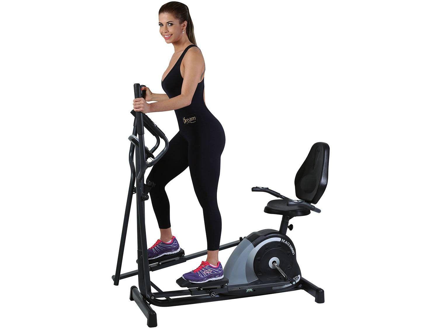 Elíptico Dream Fitness Double Dream MAG 5000D Elíptico Magazine Luiza