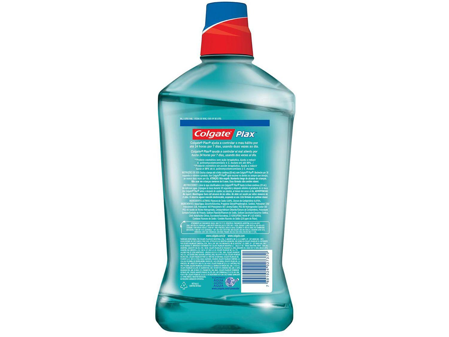 Enxaguante Bucal Colgate sem Álcool