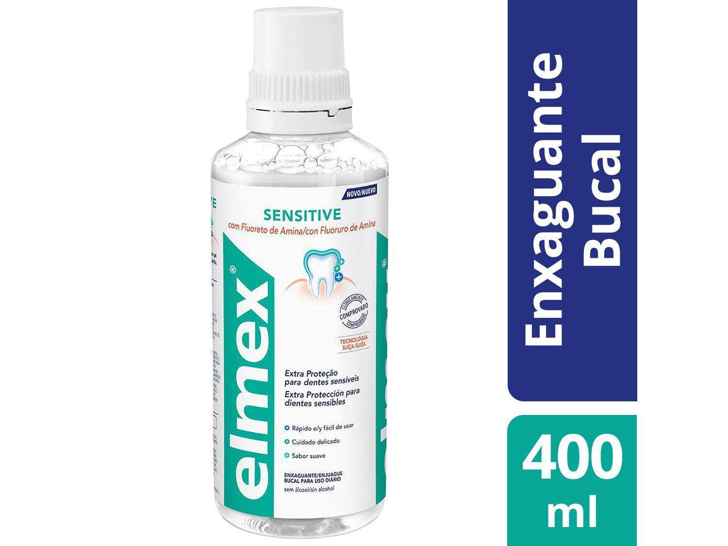 Enxaguante Bucal Elmex sem Álcool Sensitive