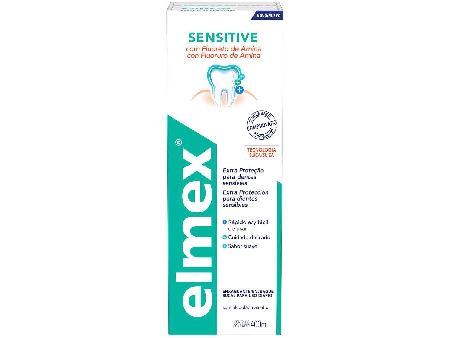 Enxaguante Bucal Elmex sem Álcool Sensitive