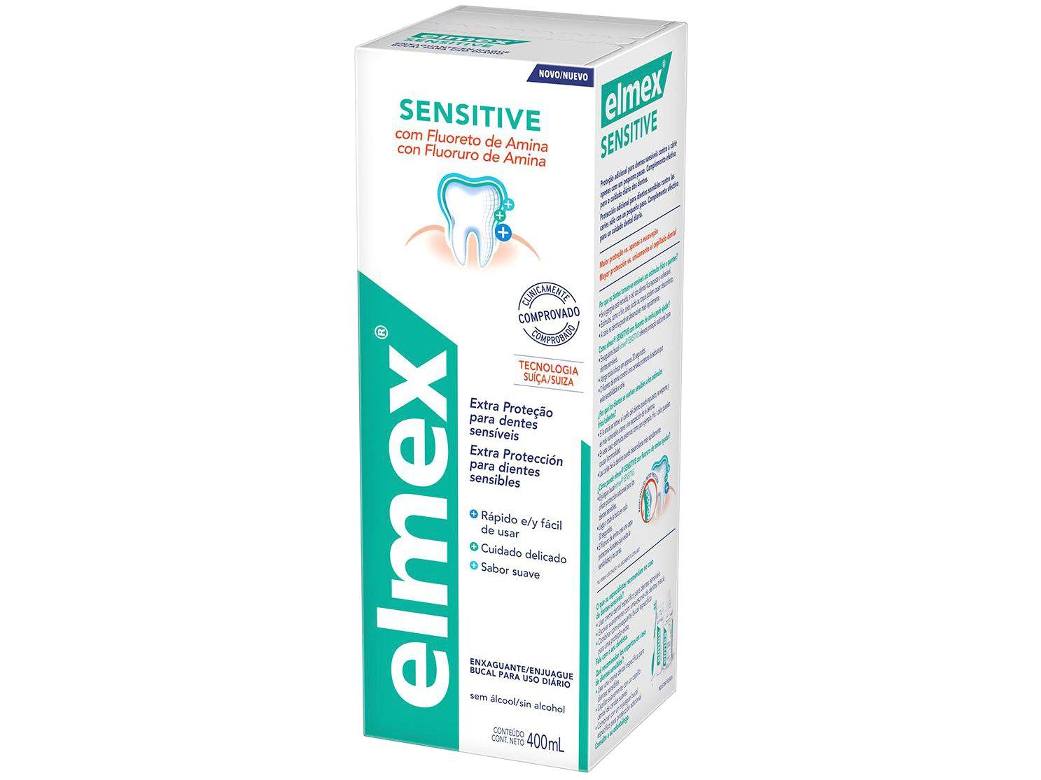 Enxaguante Bucal Elmex sem Álcool Sensitive