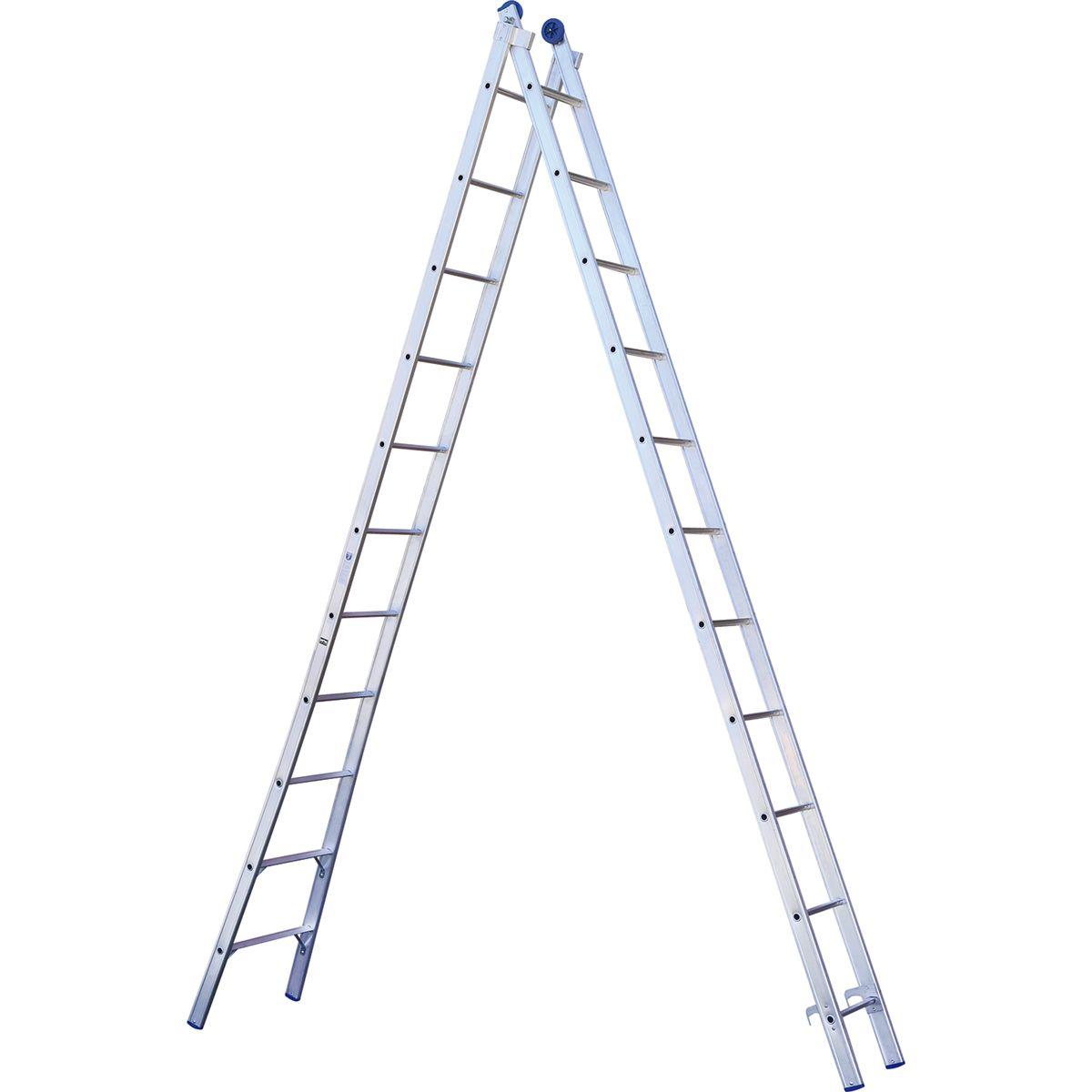 Escada Extensível Em Alumínio 22 Degraus 6m Mor - Escadas - Magazine Luiza