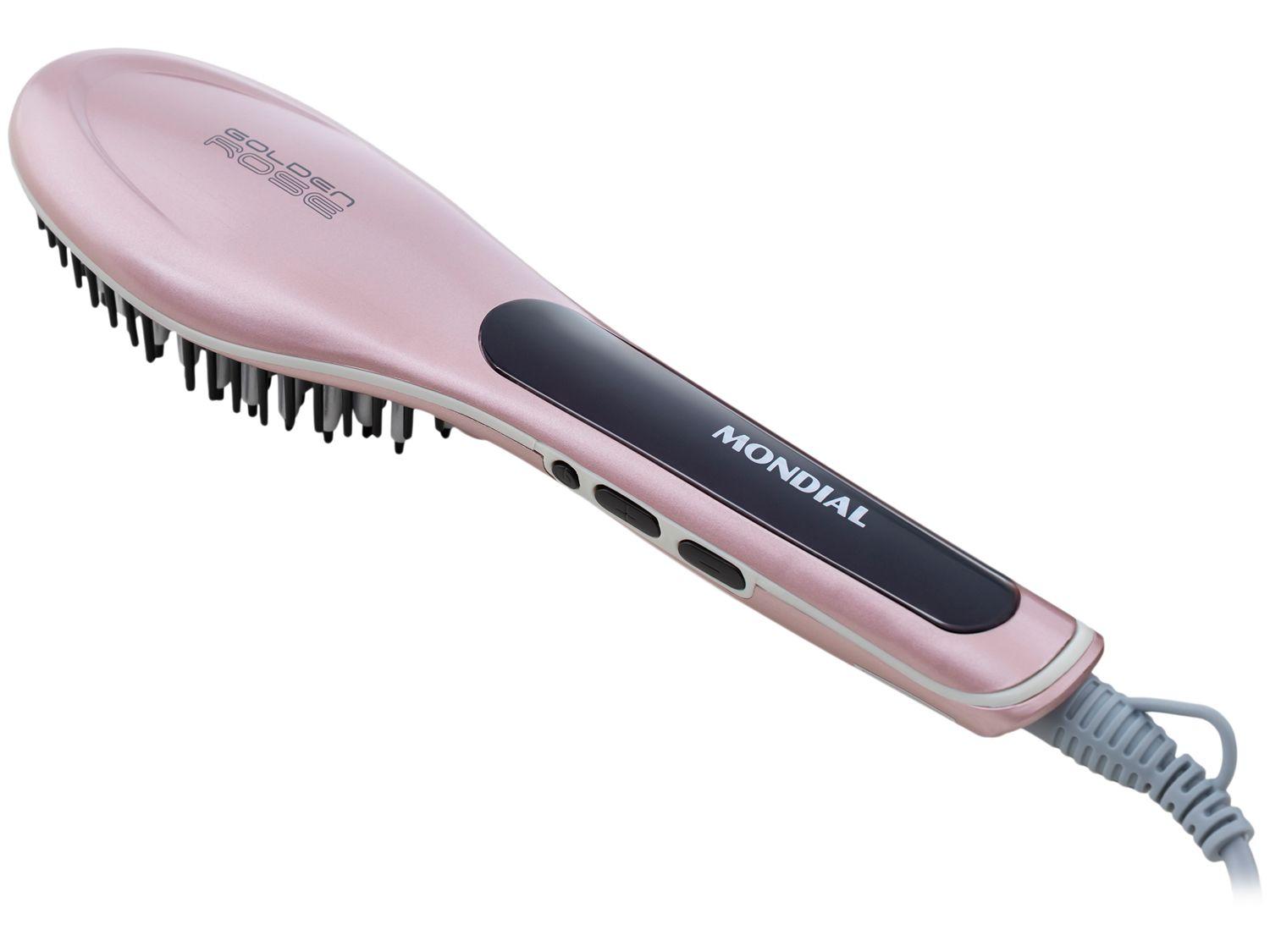 Escova Alisadora Mondial Golden Rose EA-02