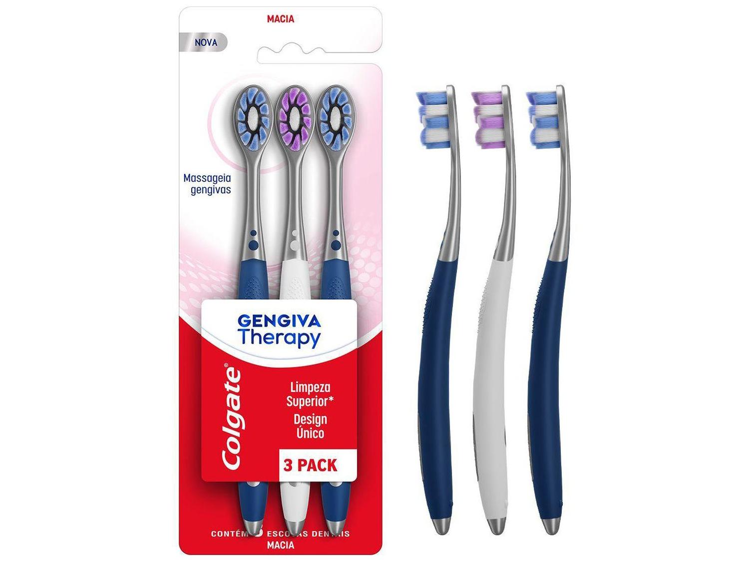 Escova de Dente Colgate Gengiva Therapy