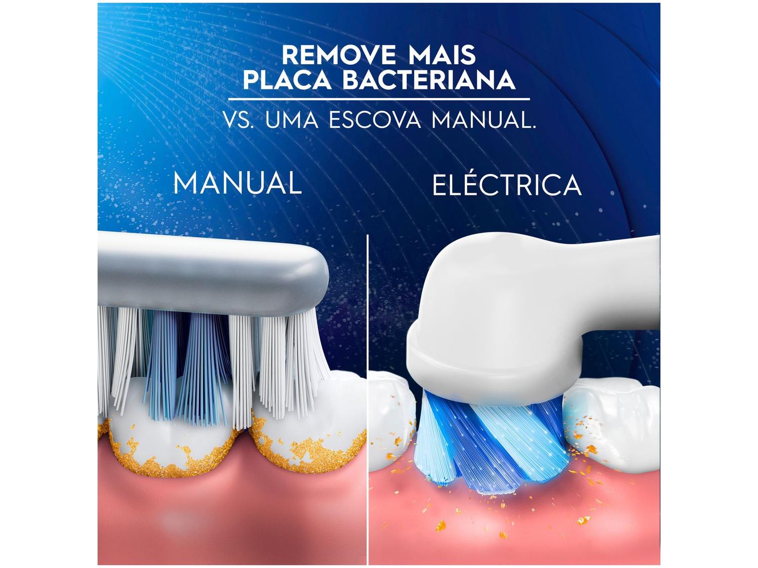 Escova de Dente Elétrica Oral B Pro-Saúde Power