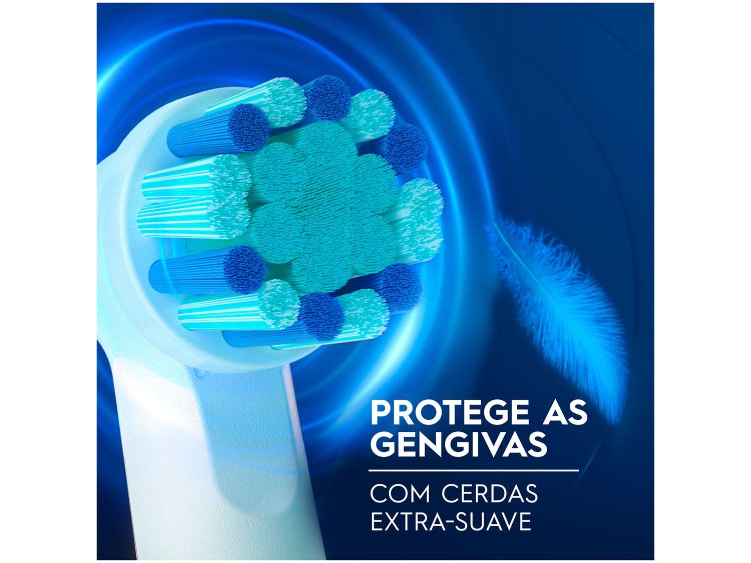 Imagem de Escova de Dente Elétrica Recarregável Infantil Oral-B Vitality Frozen com Refil