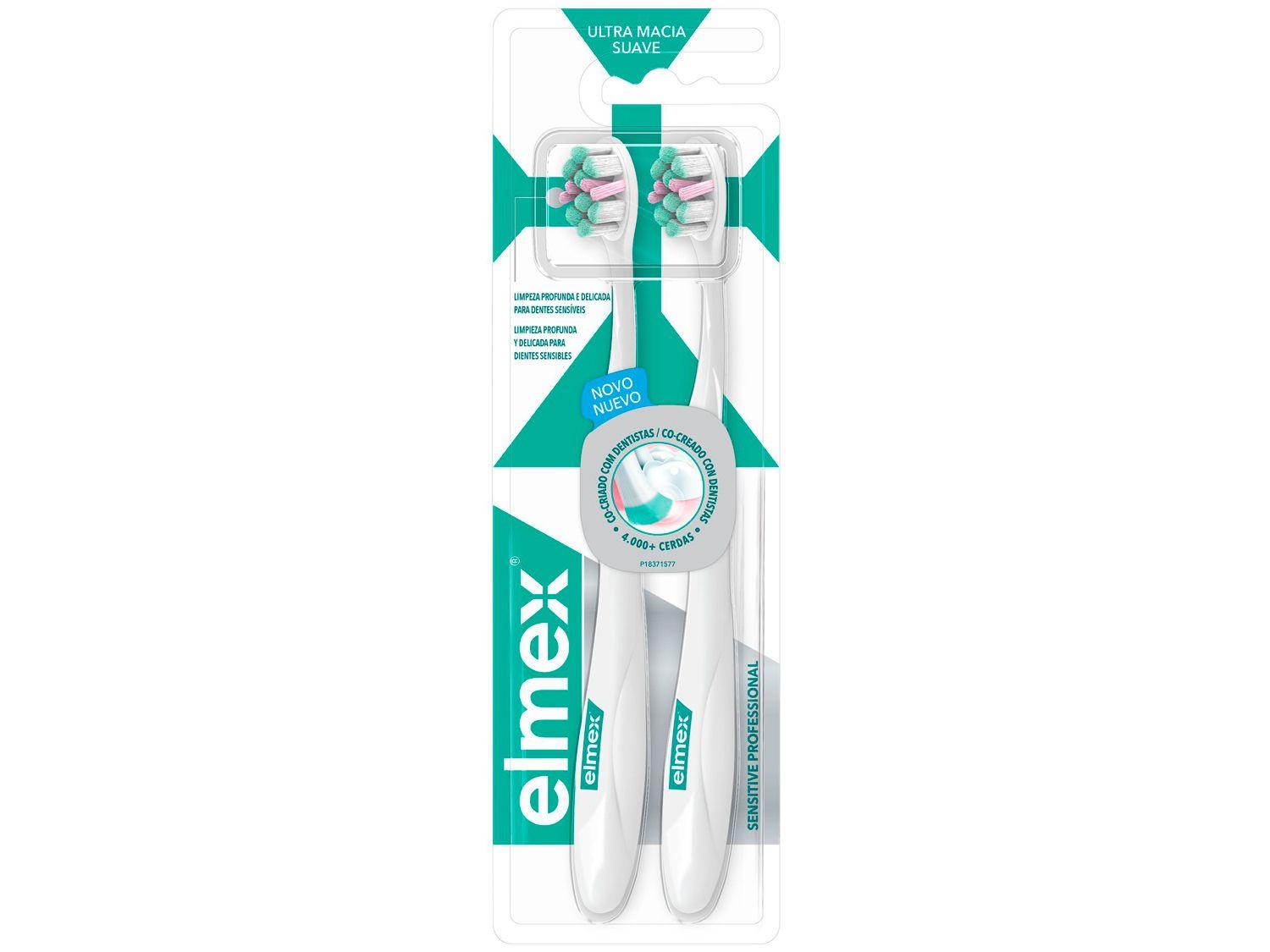 Escova de Dente Elmex Sensitive Professional 2 Unidades