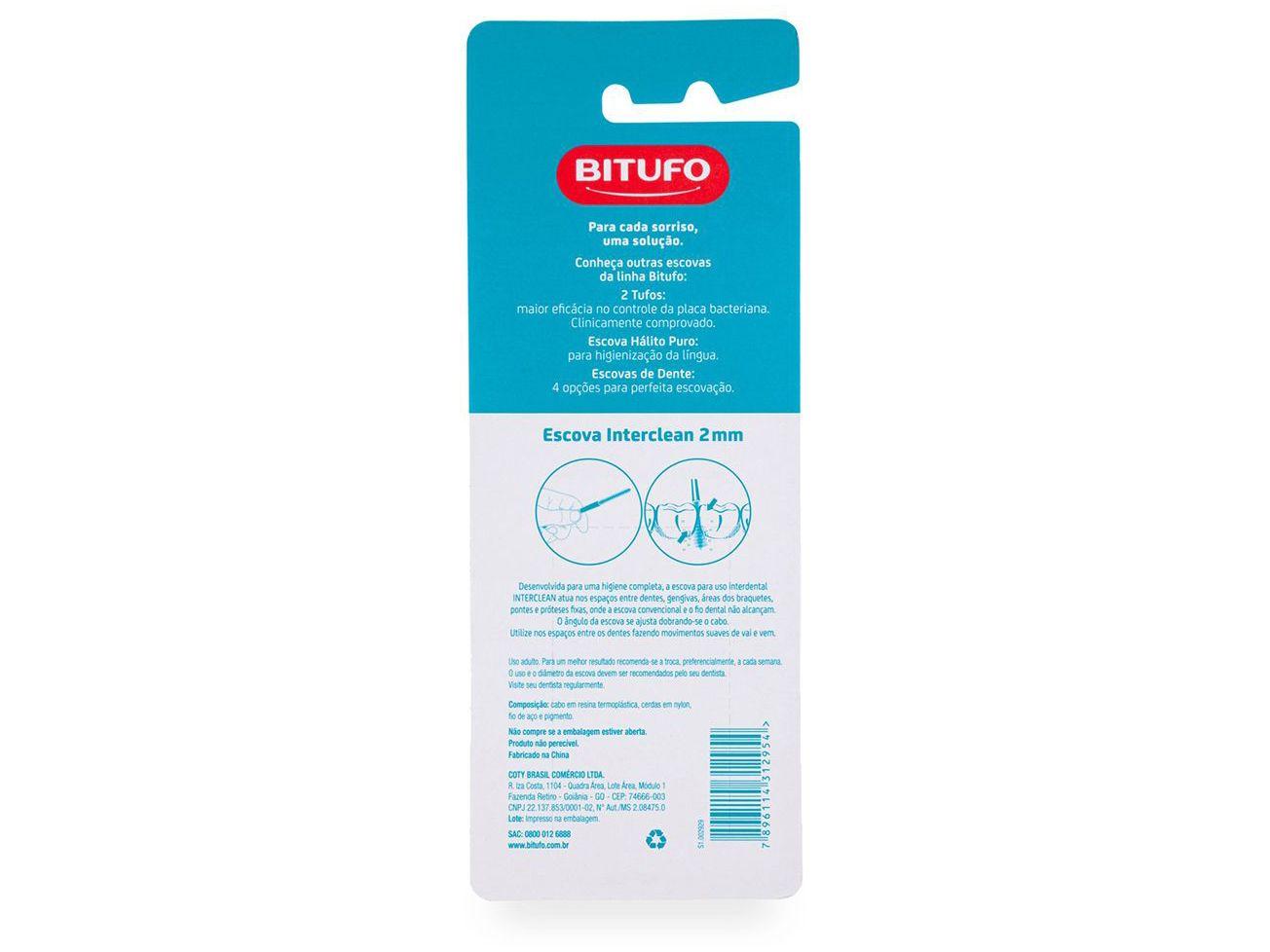 Escova Interdental Bitufo Interclean 2mm