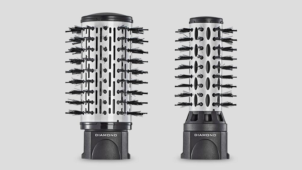 Escova Rotating Air Brush Diamond Brilliance Conair Escova de Cabelo